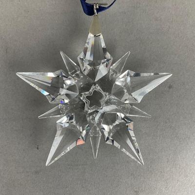 S767 Swarovski 2001 Crystal Christmas Ornament