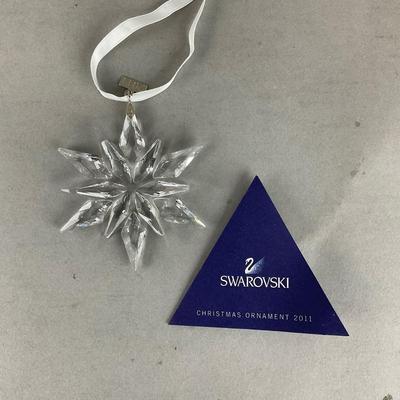 S776 Swarovski 2011 Crystal Christmas Ornament