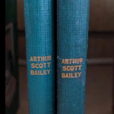 2 old books By Arthur Scott Bailey