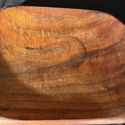Curly Koa Kalua Board & The Pottery Lidded Piece (LR-MG)