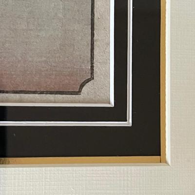 ‘The Port of Miya’Woodblock Print By Hiroshige (DR-RG)