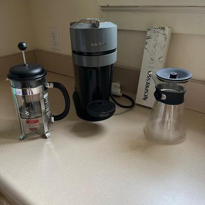 Nespresso De Longhi “Vertuo Next” Coffee and Espresso Maker and More (K-BC)