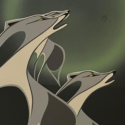 Rick Beaver LE Pencil Signed Print ‘Dushy Howl’ (DR-RG)