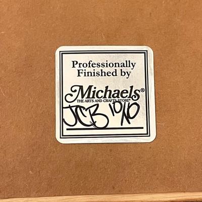 Framed Vintage Crate Labels (K-BC)