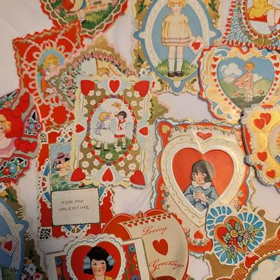 Vintage Valentines from the 20's, 30's 40's