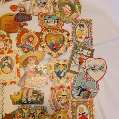 Vintage Valentines from the 20's, 30's 40's