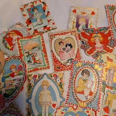 Vintage Valentines from the 20's, 30's 40's