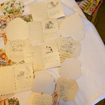 Vintage Valentines from the 20's, 30's 40's