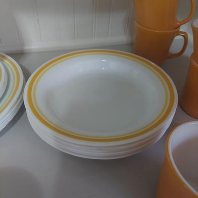 Citrus Corelle Corningware Dishes (P-BBL)