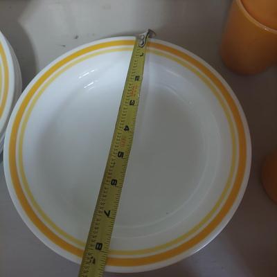 Citrus Corelle Corningware Dishes (P-BBL)