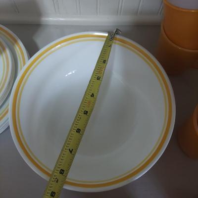 Citrus Corelle Corningware Dishes (P-BBL)