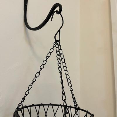 Pot Rack and Hanging Fruit Basket (K-BC)