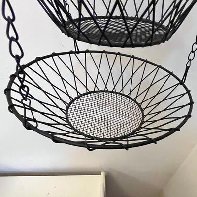 Pot Rack and Hanging Fruit Basket (K-BC)