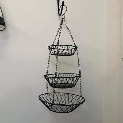 Pot Rack and Hanging Fruit Basket (K-BC)