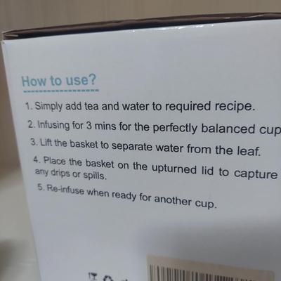 Forlife Glass Teapot & More (P-BBL)