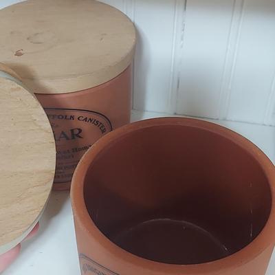 Terracotta Canisters & Bowls (P-BBL)