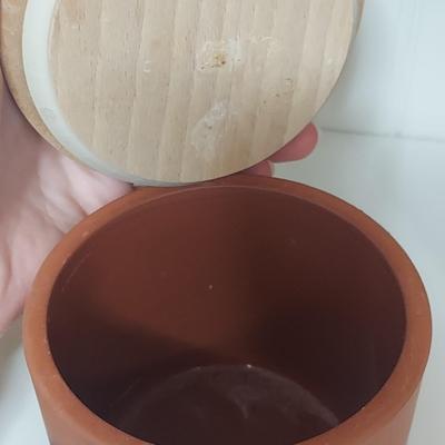 Terracotta Canisters & Bowls (P-BBL)
