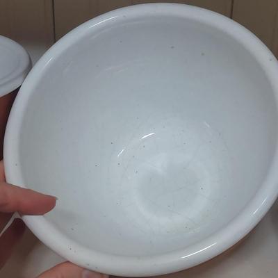 Terracotta Canisters & Bowls (P-BBL)