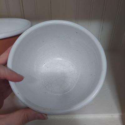 Terracotta Canisters & Bowls (P-BBL)