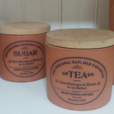Terracotta Canisters & Bowls (P-BBL)