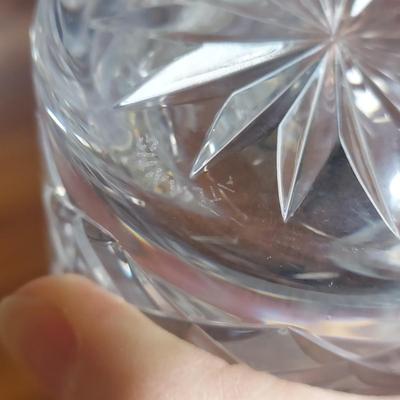 Crystal Decanter & Atlantis Glasses (P-BBL)