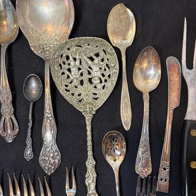 Sale Photo Thumbnail #149: Believe all are silver plated