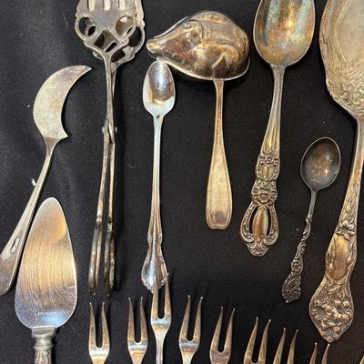 Sale Photo Thumbnail #150: Believe all are silver plated