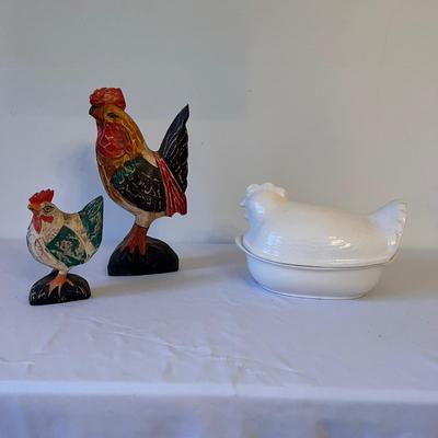 Environmental Ceramics Chicken Roasting Pan & More (K-BC)