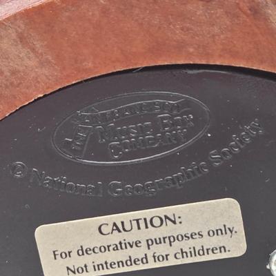 LOT 45: Vintage Iron Wood Elephant, San Francisco Music Box, Vintage Wood and Brass Elephant Coin Bank, and More