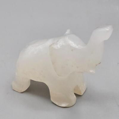 LOT 47: The Hamilton Collection Blake Jensen Good Luck Stacked Elephants Figurine with Swarovski Crystals and Other Elephant Figurines