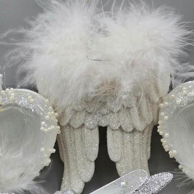 LOT 54: New- Various Dragonfly and Butterfly Clip-on Ornaments and More