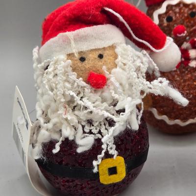 LOT 57: New-NOS- Variety of Ornaments Including Some that Light Up & Doorknob Bells