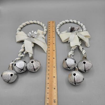 LOT 57: New-NOS- Variety of Ornaments Including Some that Light Up & Doorknob Bells