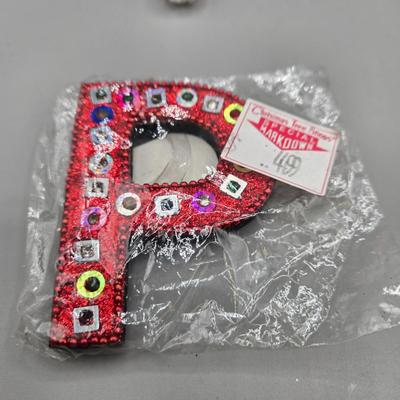 LOT 57: New-NOS- Variety of Ornaments Including Some that Light Up & Doorknob Bells