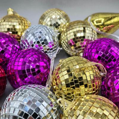 LOT 63: New Ornaments-Disco Balls, Birdhouses, Hummingbirds, Starbursts and More