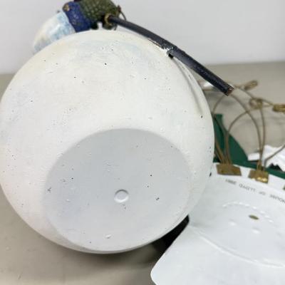 LOT 82: New- Christmas Decor: Metal Wall Hanging & Snowman Decor