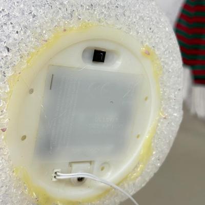 LOT 85: Fiber Optic Snowmen