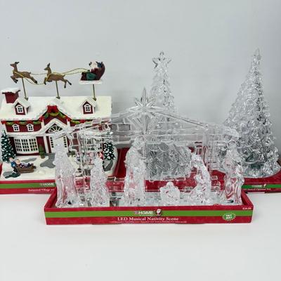 LOT 86: Four Nip Rite Aid Christmas Decorations