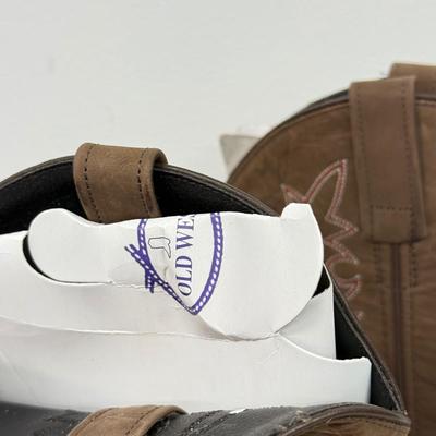 LOT 87: Women's Size 8 Cowboy Boots: Smoky Mountain & Old West