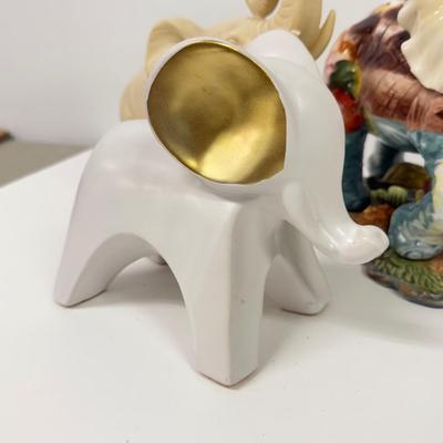 LOT 93: Elephant Collection: Loucarte Portugal, Function Art & More