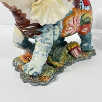 LOT 93: Elephant Collection: Loucarte Portugal, Function Art & More