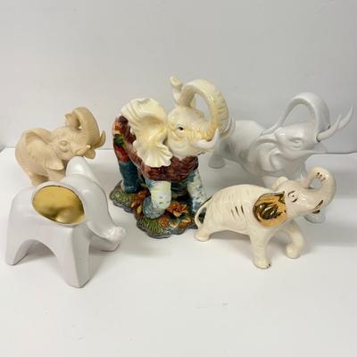 LOT 93: Elephant Collection: Loucarte Portugal, Function Art & More