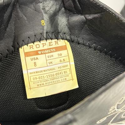 LOT 95: Women’s Size 8 Roper Cowboy Boots