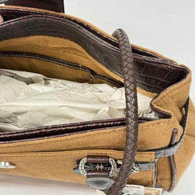 LOT 96: Pair of NWT Handbags: Nine West & Suede Organizer