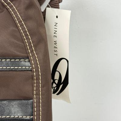 LOT 96: Pair of NWT Handbags: Nine West & Suede Organizer