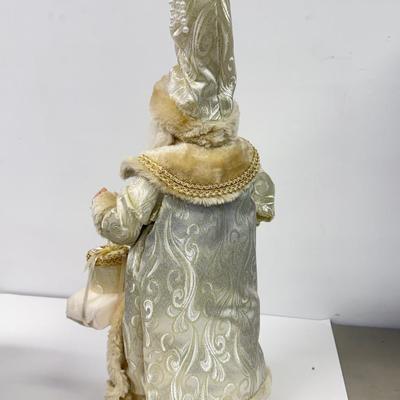 LOT 101: Trio of Decorative Santas