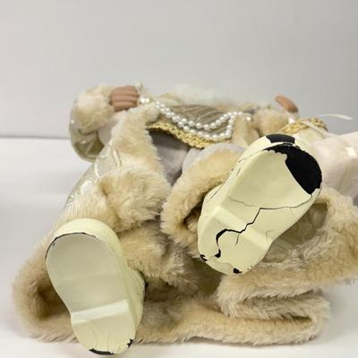 LOT 101: Trio of Decorative Santas