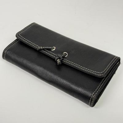 LOT 102: Black Clutches & Wallets
