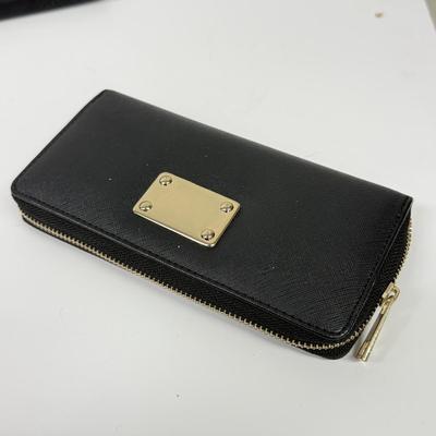 LOT 102: Black Clutches & Wallets