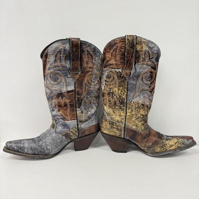 LOT 103: Women’s Size 8 Durango Cowboy Boots